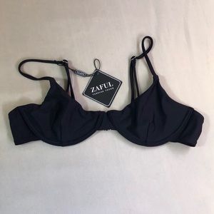 Black Zaful Bikini Top